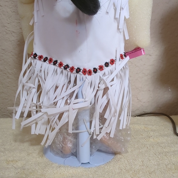New Vintage Collectible Paradise Galleries Porcelain Native American Doll 17" - Picture 9 of 16